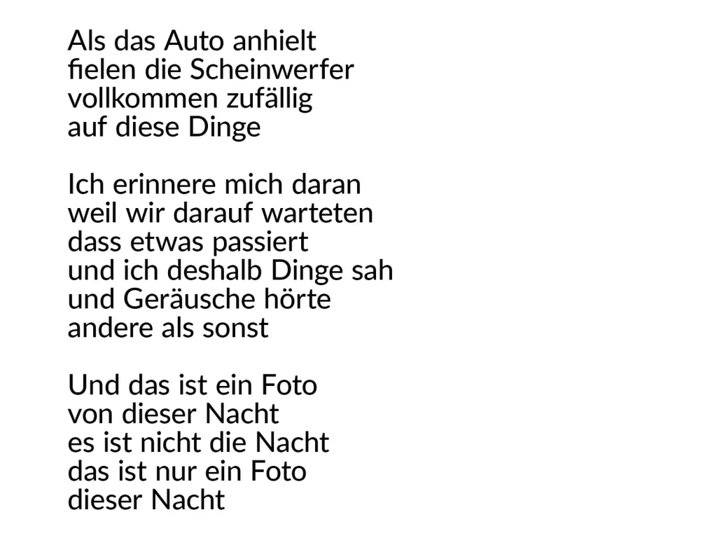Erlaubnisfelder, Text 13