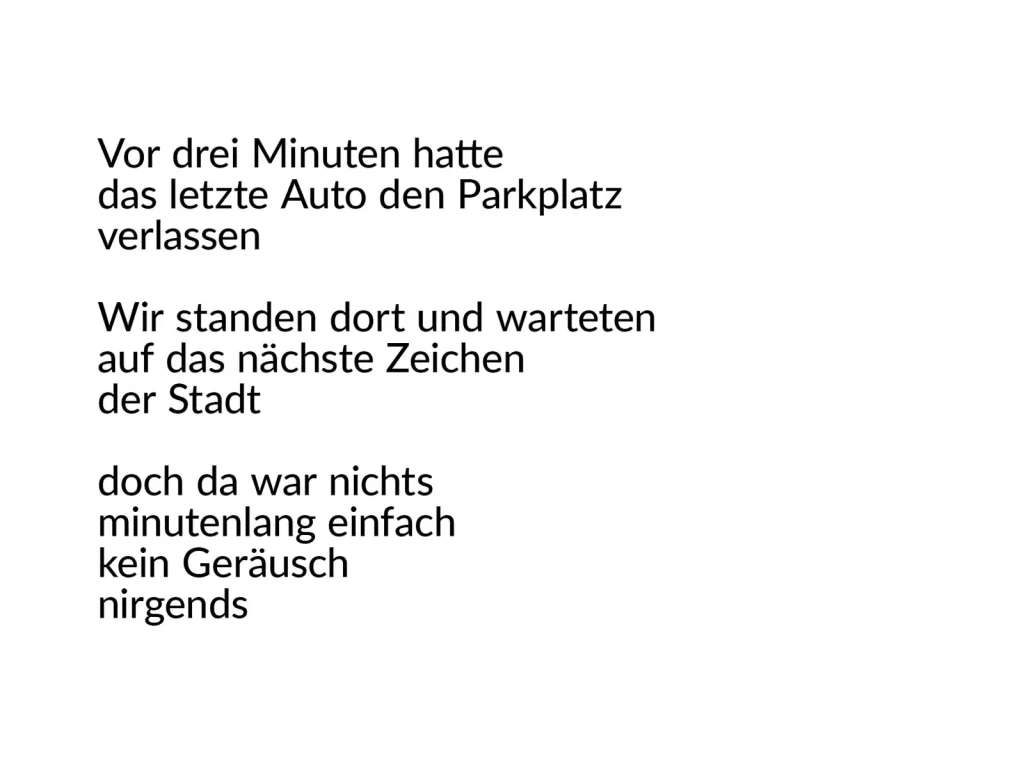Erlaubnisfelder, Text 14